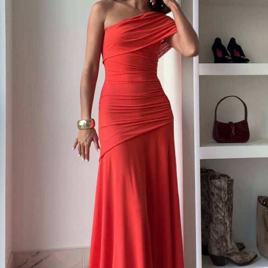 VESTIDO LARGO ELEGANTE - COLECCIÓN 2025