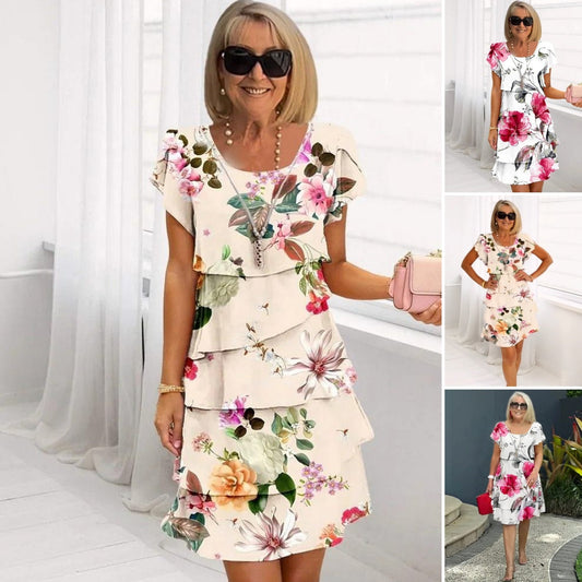 VESTIDO FLORAL - COLECCIÓN 2025